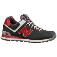 new balance 574 new balance voor heren loopschoenen donker grijs rood Hele Goedkope f2ioq809